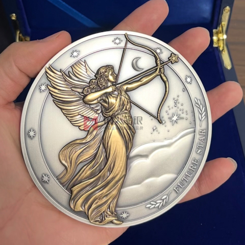 深圳华为2026年会明日之星纯银银牌纪念盘定制