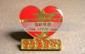 孝字滴塑胸徽,滴塑胸针
