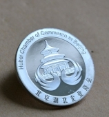 北京湖北商会金银纪念银章