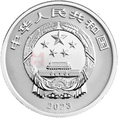 中华传统瑞兽15克银质纪念币（麒麟）