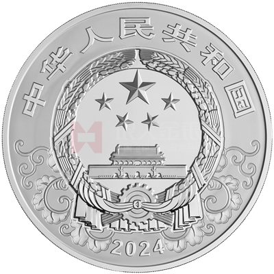 2024中国甲辰（龙）年1公斤银质纪念币