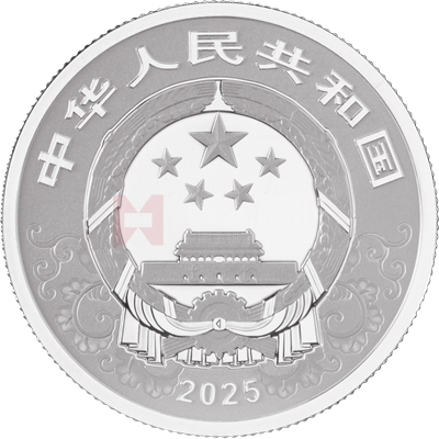 2025中国乙巳（蛇）年15克铂质纪念币